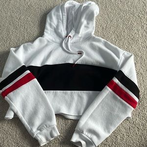 Garage cropped hoodie